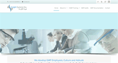 Desktop Screenshot of insightcgmp.com
